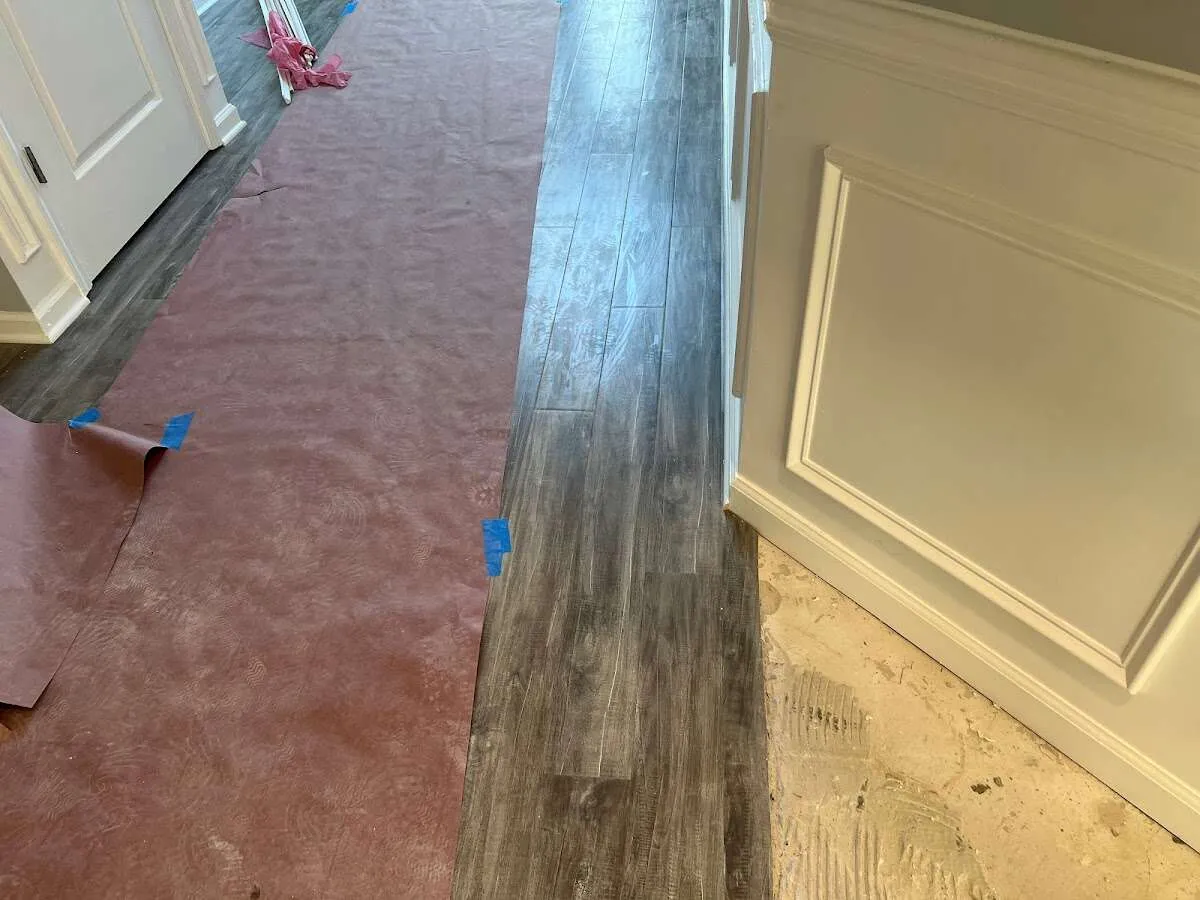 Completed marble shower restoration in Lemoore